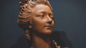 sculpture of a woman