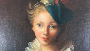 portrait of a 19th century woman
