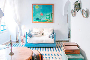 Moroccan house interior design