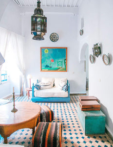 Moroccan house interior design