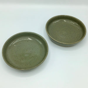 Pair of Teruo Hara Bowls Japanese Glazed Ceramic Bowl Vintage 