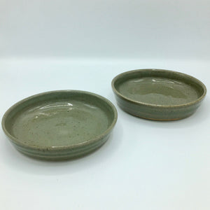 Pair of Teruo Hara Bowls Japanese Glazed Ceramic Bowl Vintage 