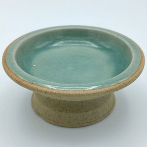 Vintage Siam Celadon Ceramic Small Footed Bowl Bowl Vintage 