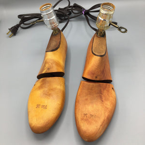 Vintage Wooden Florsheim Shoe Stretcher Lamps Lamp Vintage 