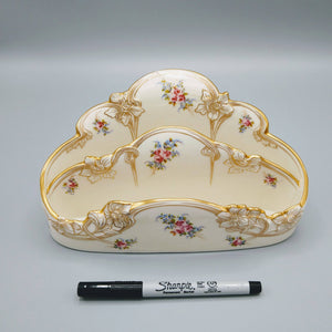 Antique Davis Collamore & Co Lenox Porcelain Letter Holder Letter holder Antique 