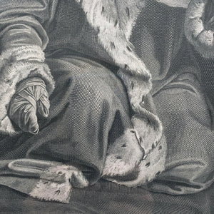 Antique French Orientalist Engraving of Ottoman Pasha circa 1822 Engraving Antique 