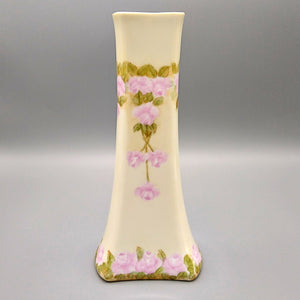 Hand Painted Porcelain Vase Gotham Austria 1920s Vase Vintage 