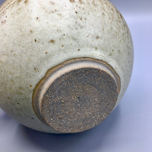 Japanese Kyoto Pottery Vase Decanter Glazed Ceramic Vase Vintage 