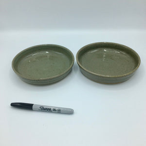 Pair of Teruo Hara Bowls Japanese Glazed Ceramic Bowl Vintage 