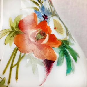 Pair of Vintage Porcelain Hand Painted Lamps Lamp Vintage 