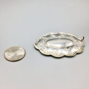 Sterling Silver Towle Christmas Ornament 10 Lords A Leaping Ornament Vintage 