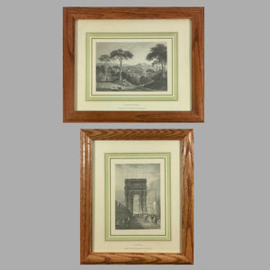 Vintage Framed Prints from Italy Italy Magazine Lithograph Vintage 