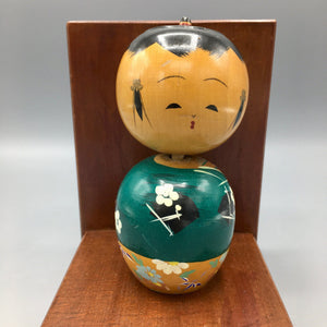Vintage Japanese Bookends Wooden Kokeshi Bookend Vintage 