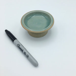 Vintage Siam Celadon Ceramic Small Footed Bowl Bowl Vintage 