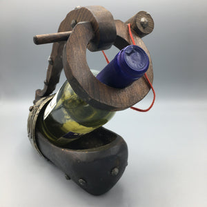 Vintage Wooden Shoe Bottle Holder Bottle holder Vintage 